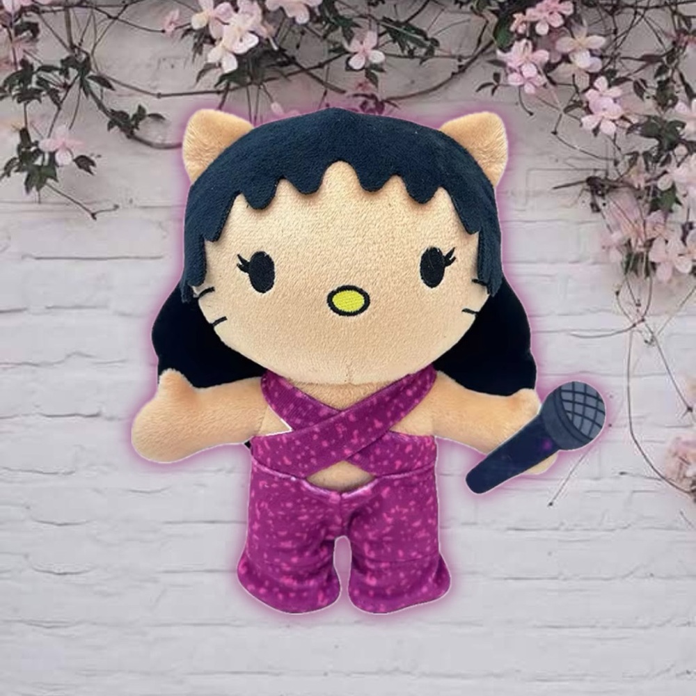 8.66” Hello Selena Plush Toy Kawaii Anime Plushie Doll Soft Stuffed Anime Plush